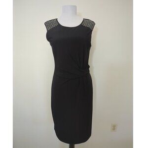 Karl Lagerfeld Black Sleeveless Dress